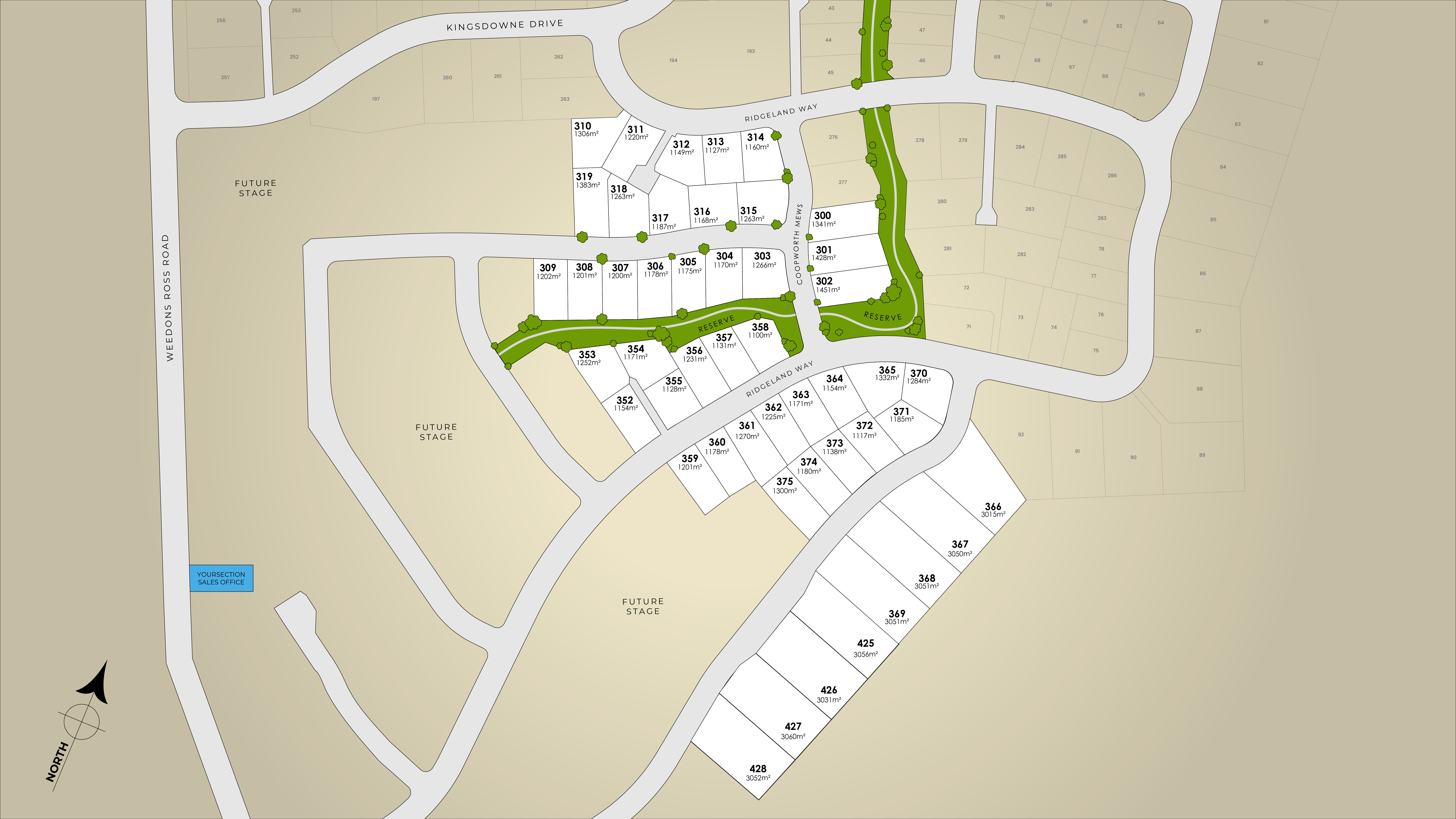 Wilfield Rise Sales Map v2